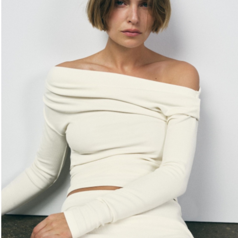Zara Off Shoulder Top